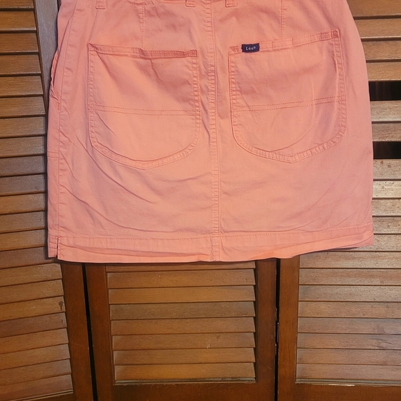 Lee Pastel Coral Skort with Front Pockets, And Beltloops - Picture 2 of 10